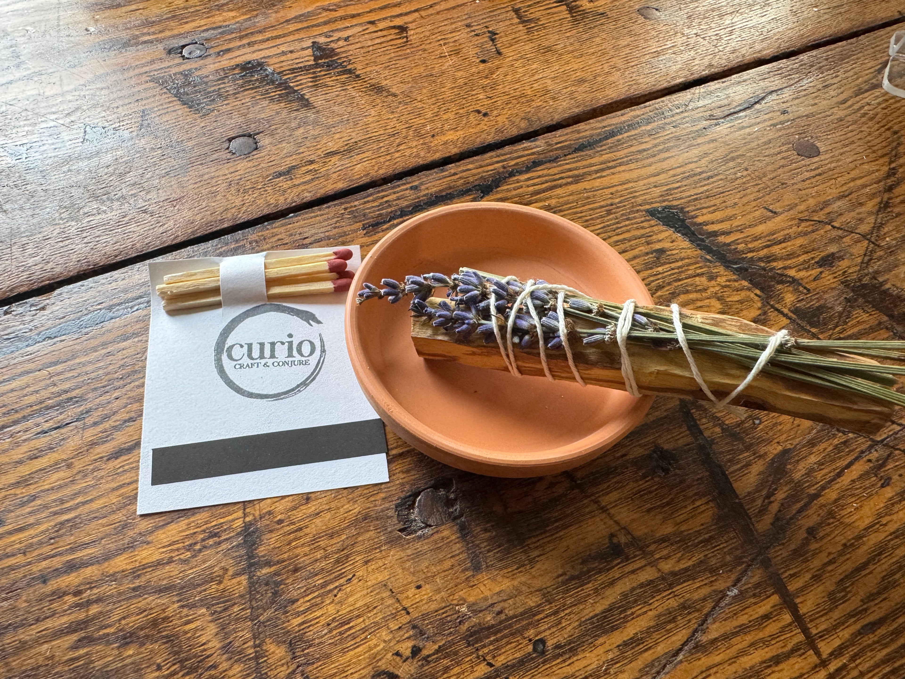 Palo Santo + Lavender Smudging Kit