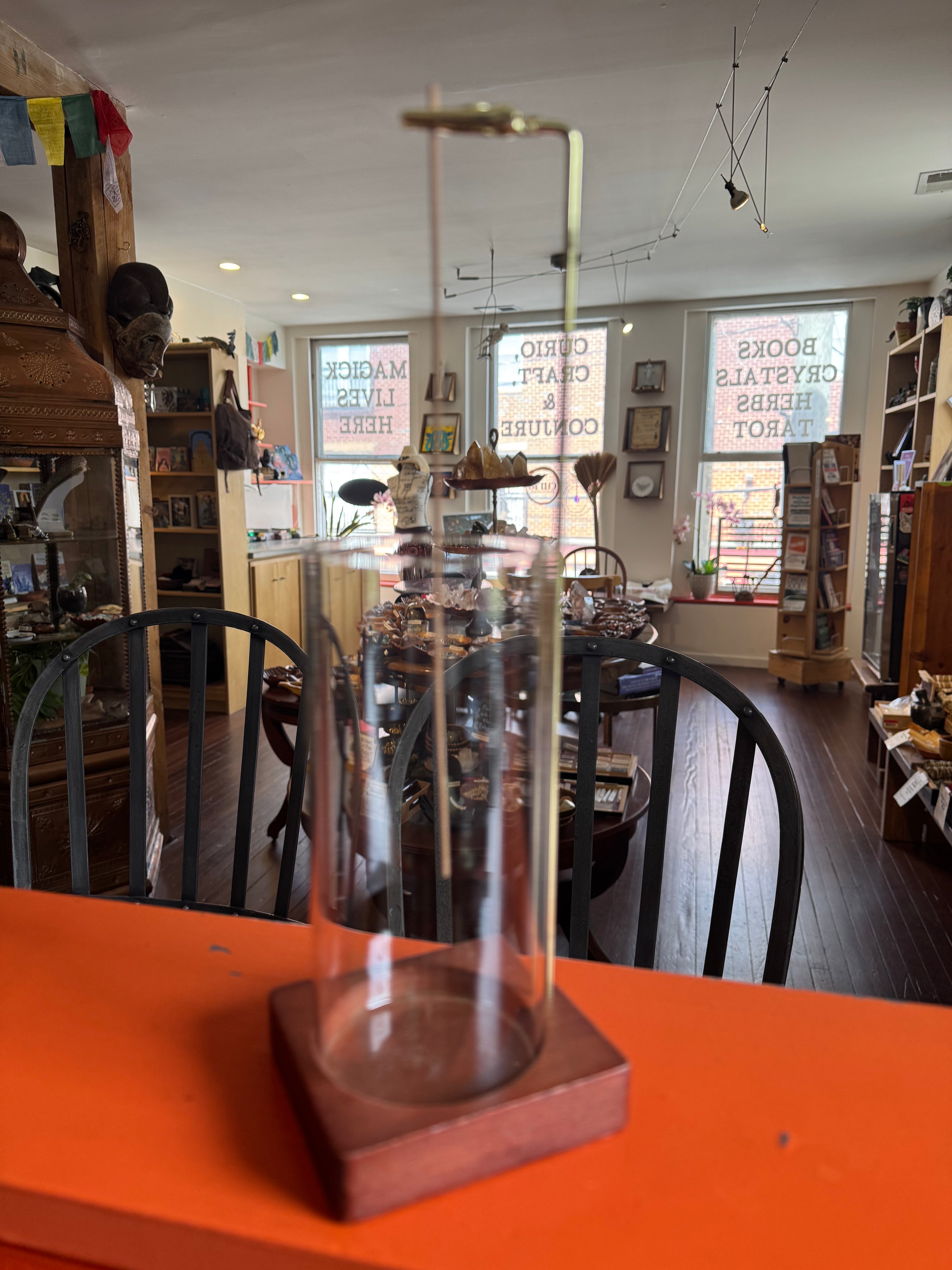 Incense Holder with Detachable Glass Ash Catcher