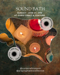 Sound Bath Sunday 6/7 at 2:00pm