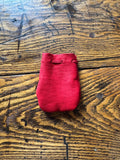 Red Deer Skin Mojo Bag