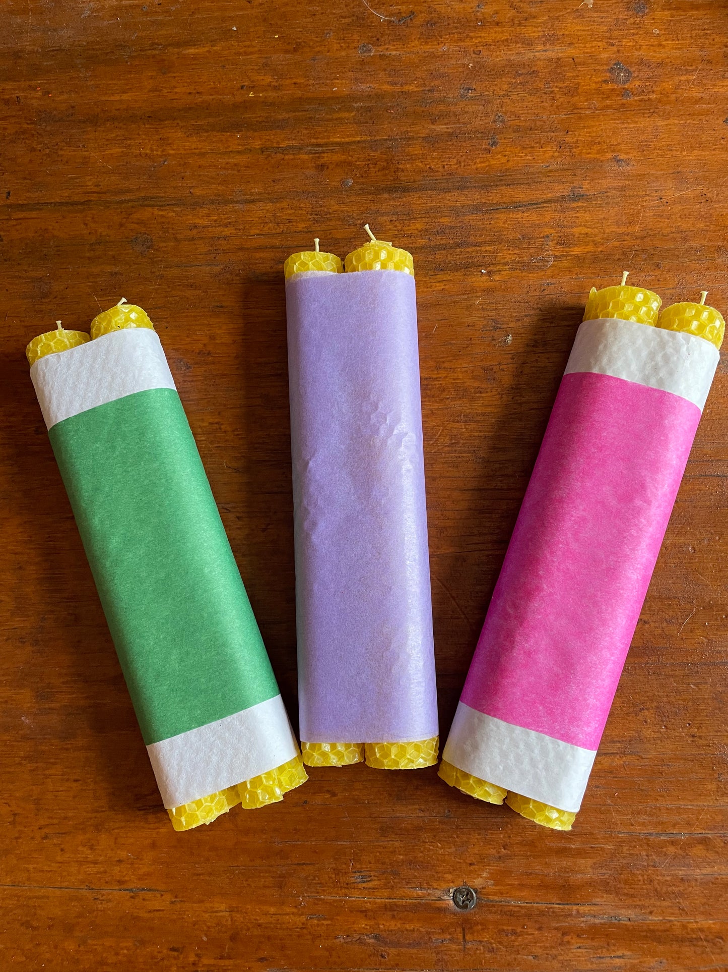 Hand-rolled Beeswax Candles
