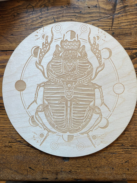 Scarab Moon Phase Grid