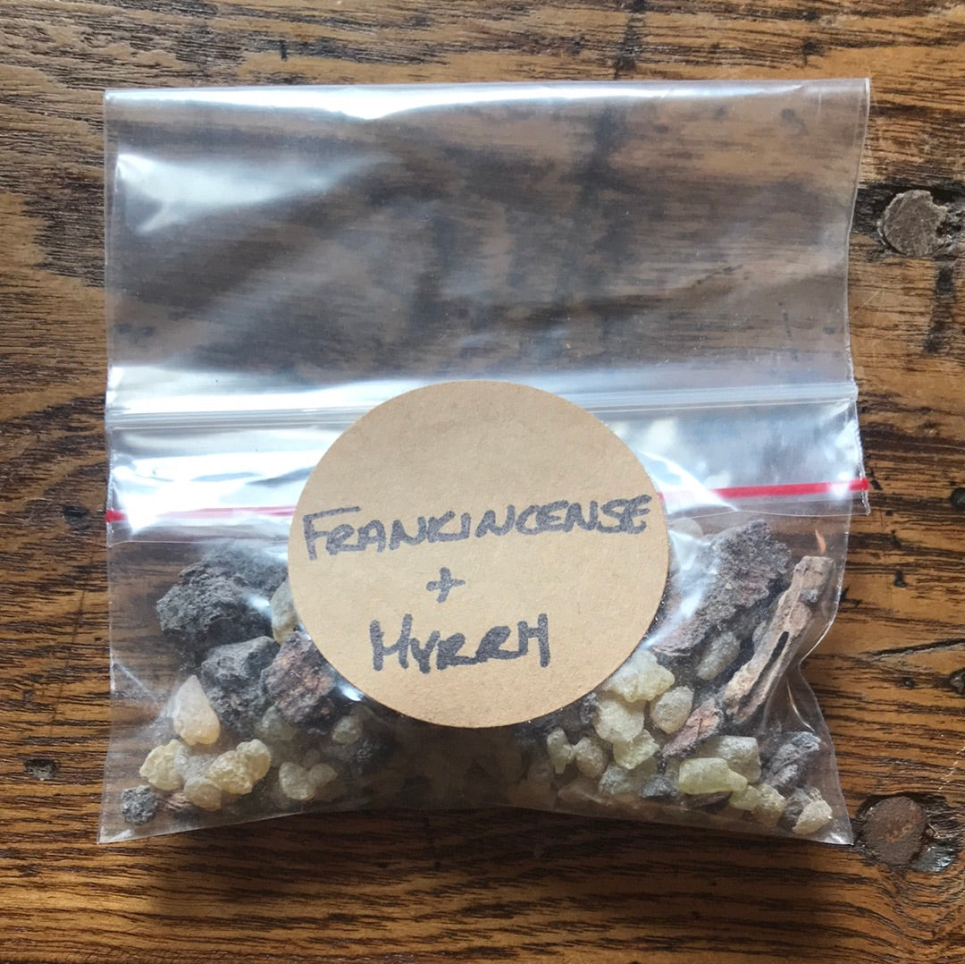 Frankincense & Myrrh Resin - per ounce