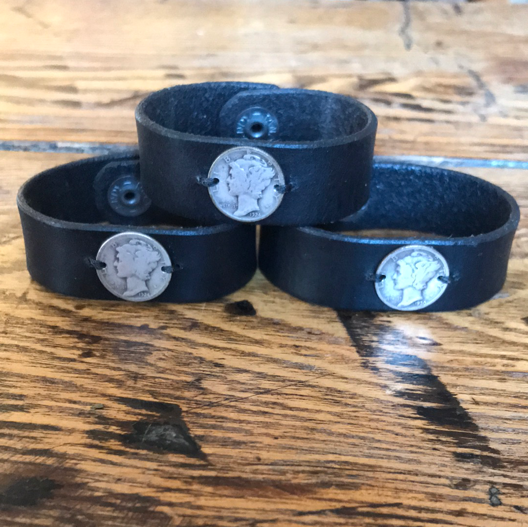 Mercury Dime Bracelet - Sold Individually