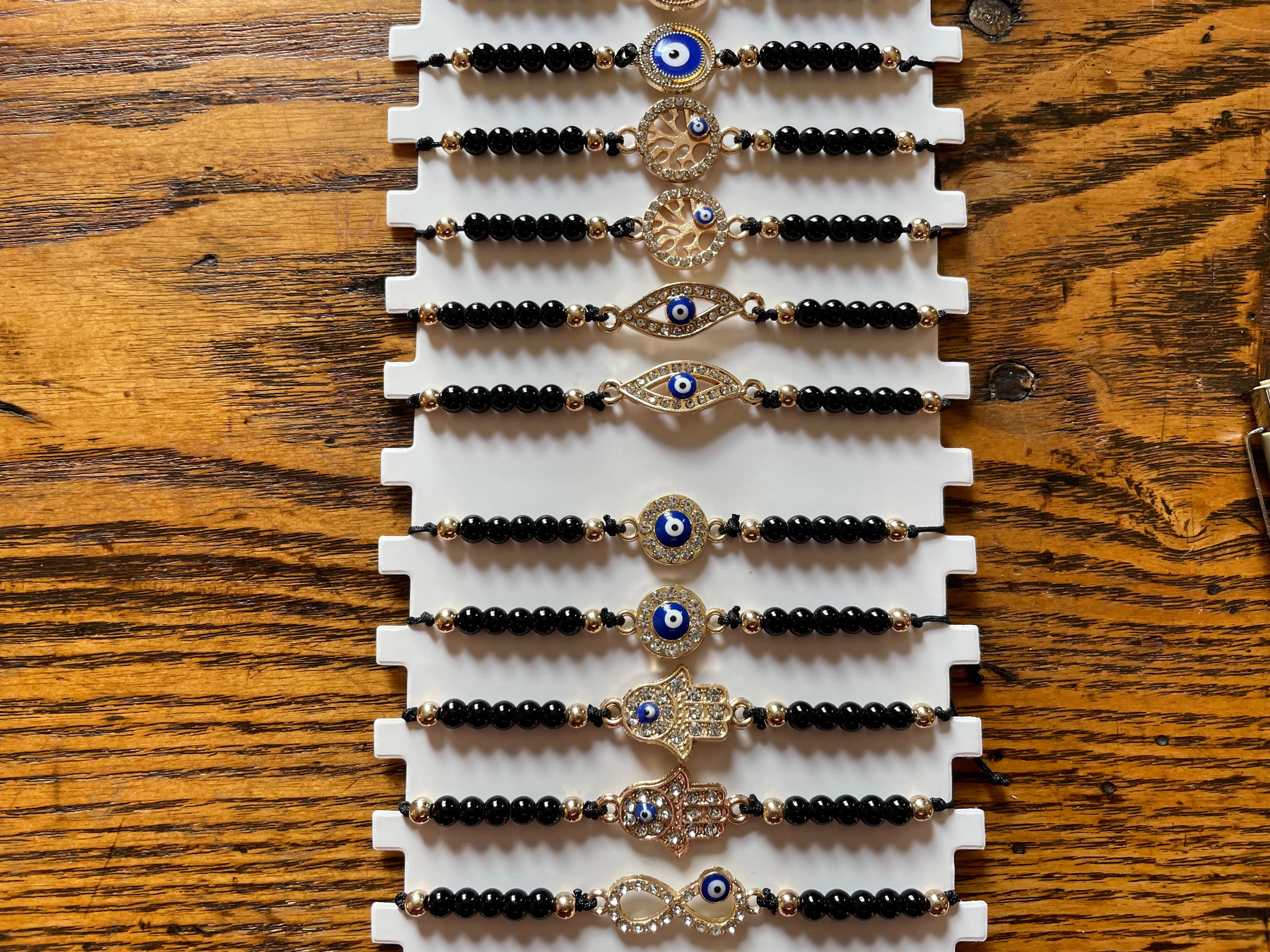 Assorted Evil Eye Bracelets - Sold Individually