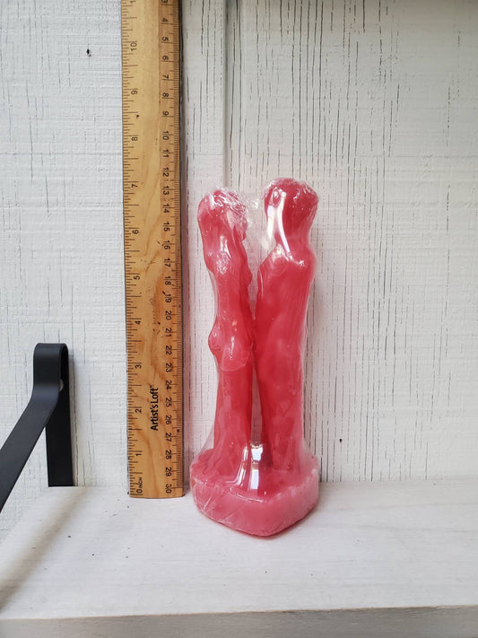 Face to Face Lover Candle- Pink