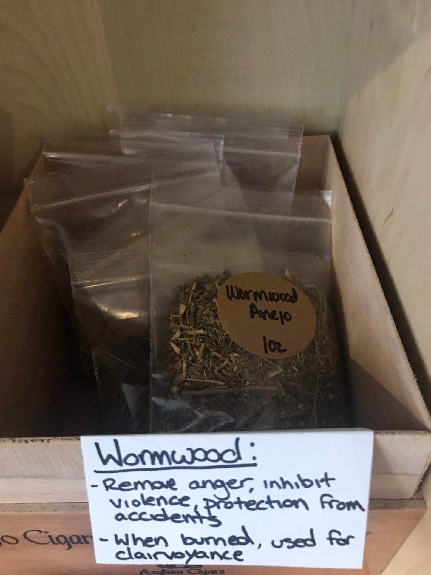 Wormwood- per ounce