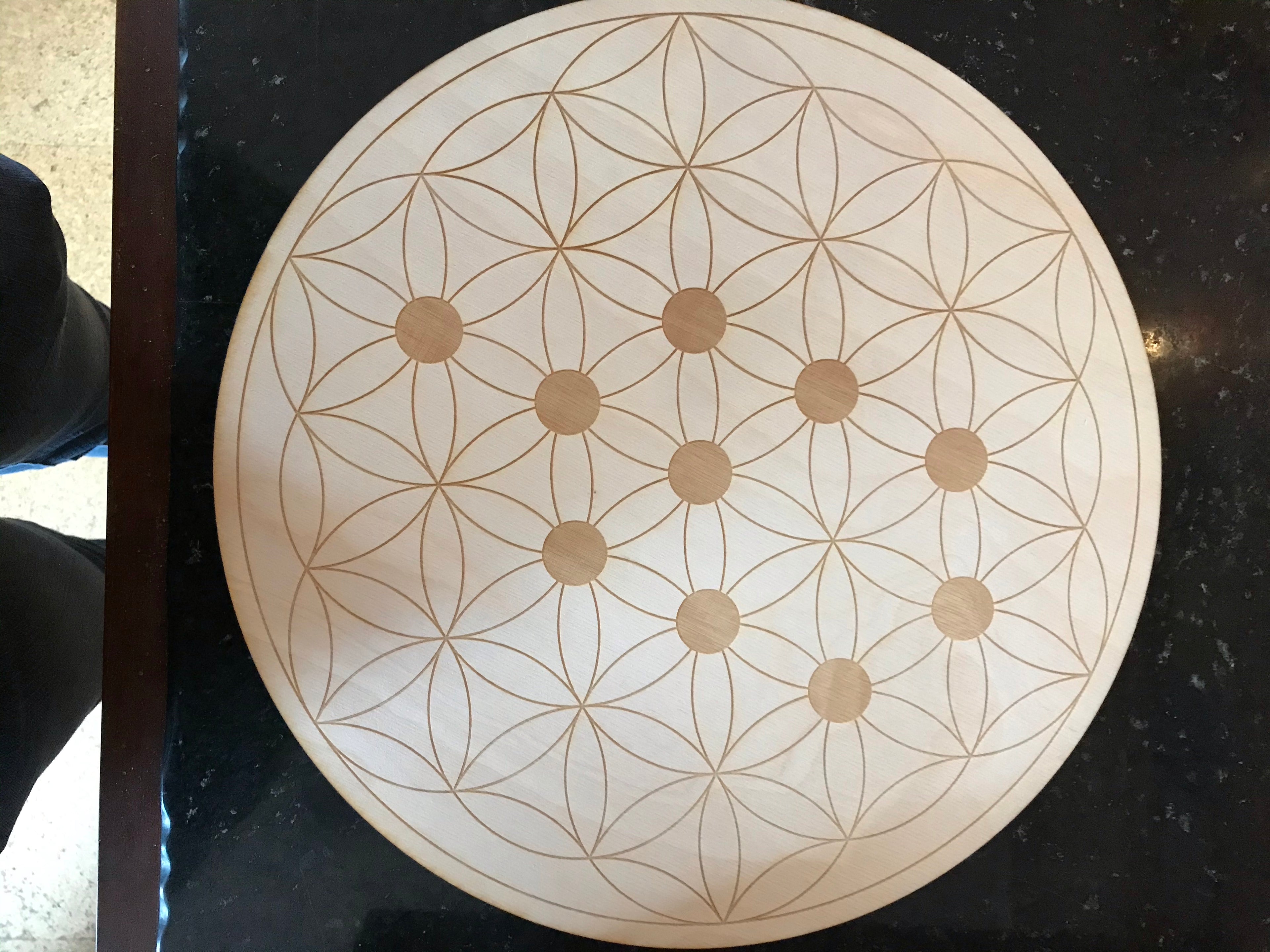Flower of Life/ Tree of Life Crystal Grid