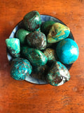 Chrysocolla- tumbled