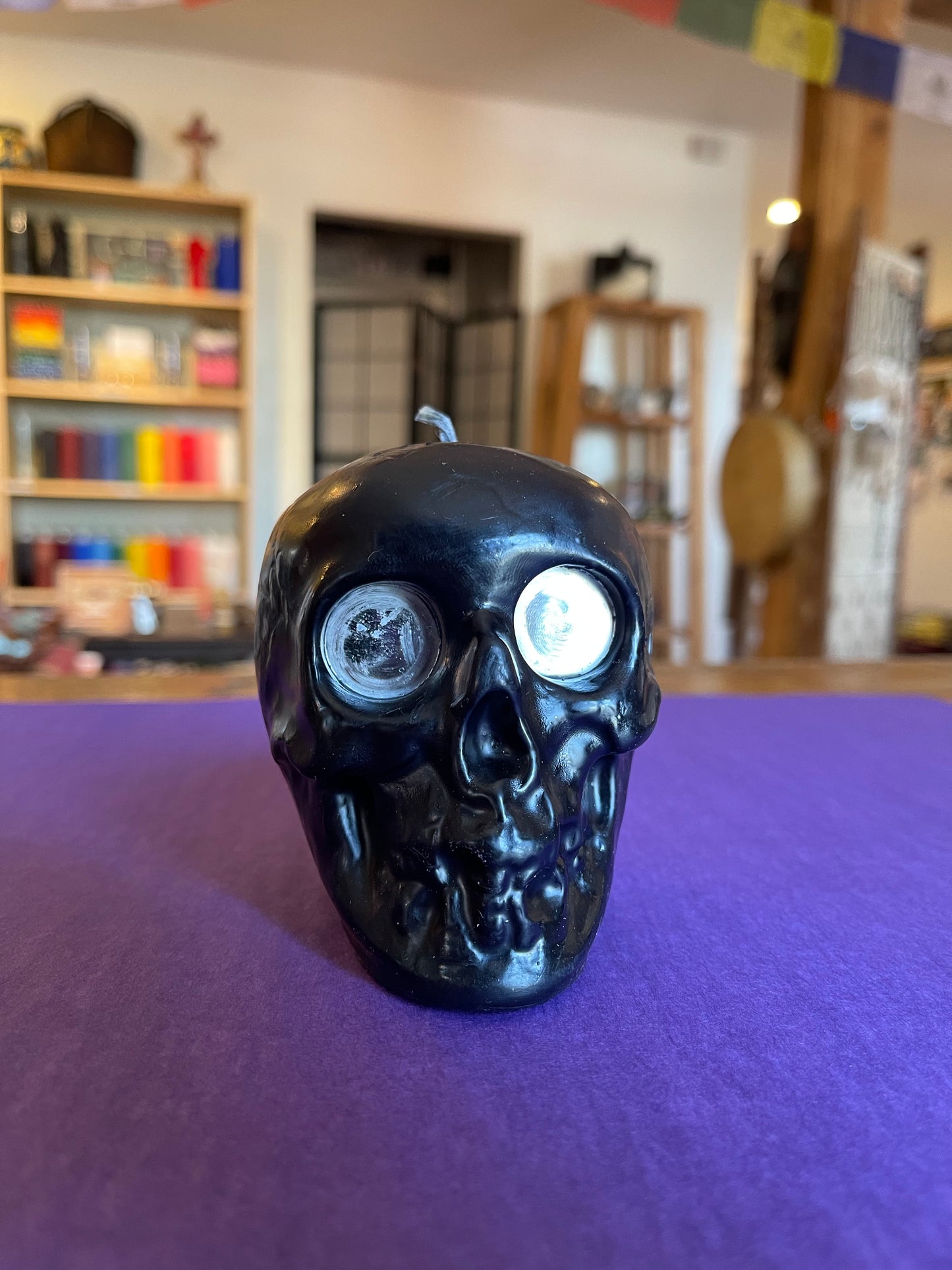 Skull with Mirror Eyes