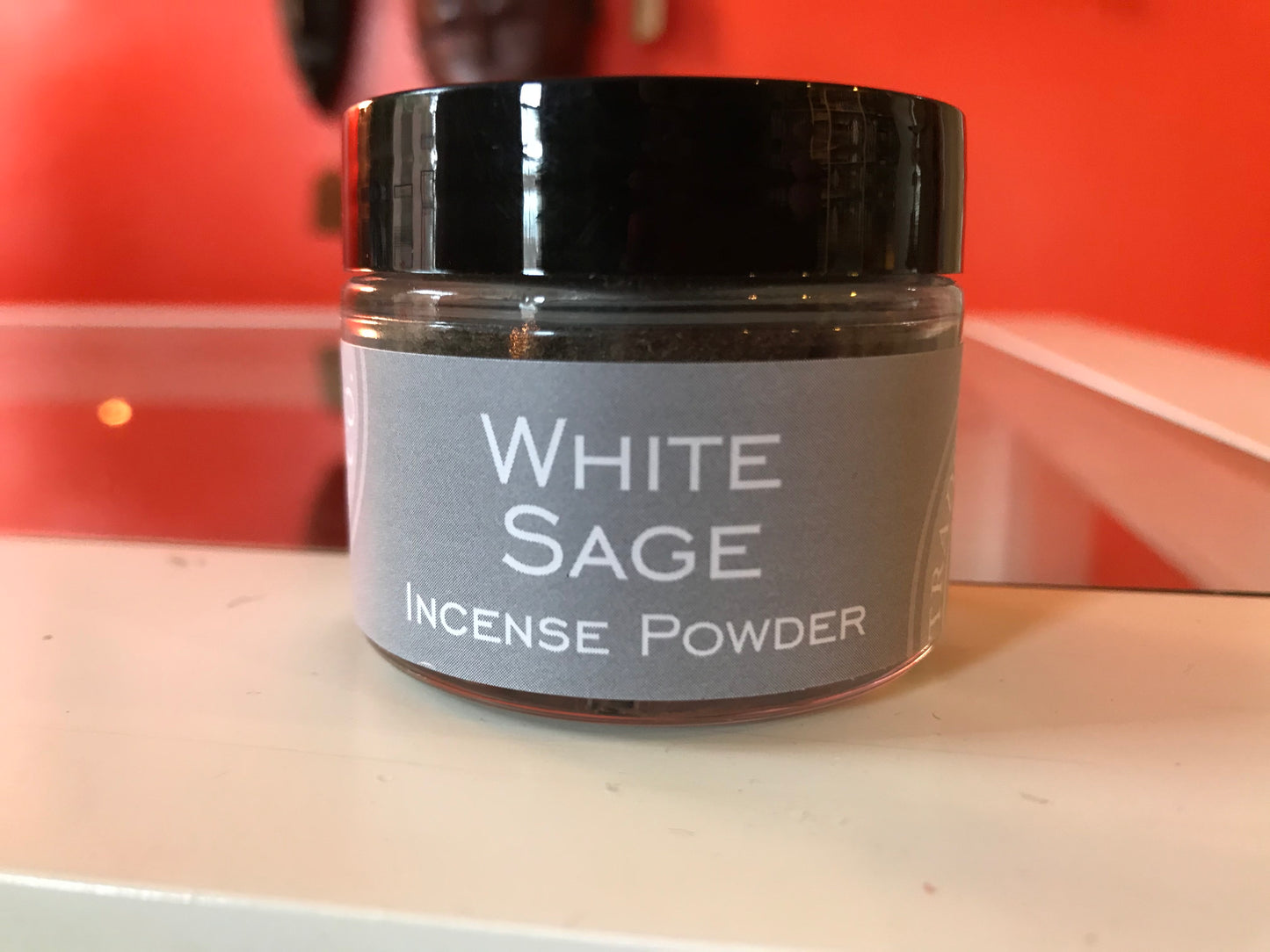 White Sage Incense Jar
