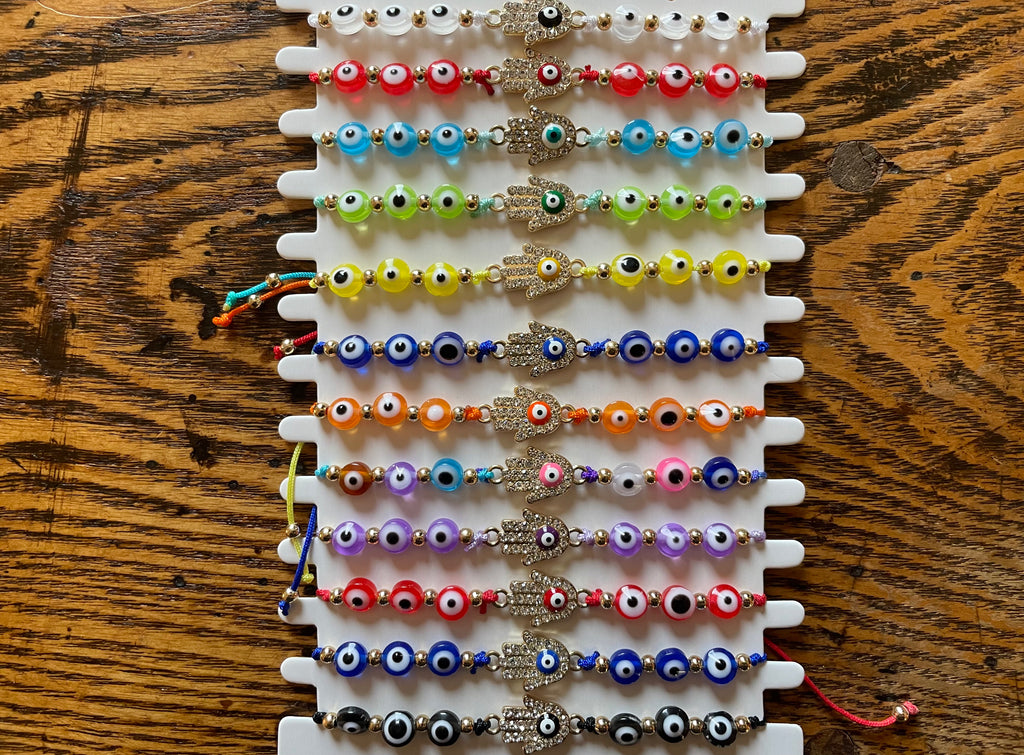 Assorted Evil Eye Bracelets - Sold Individually