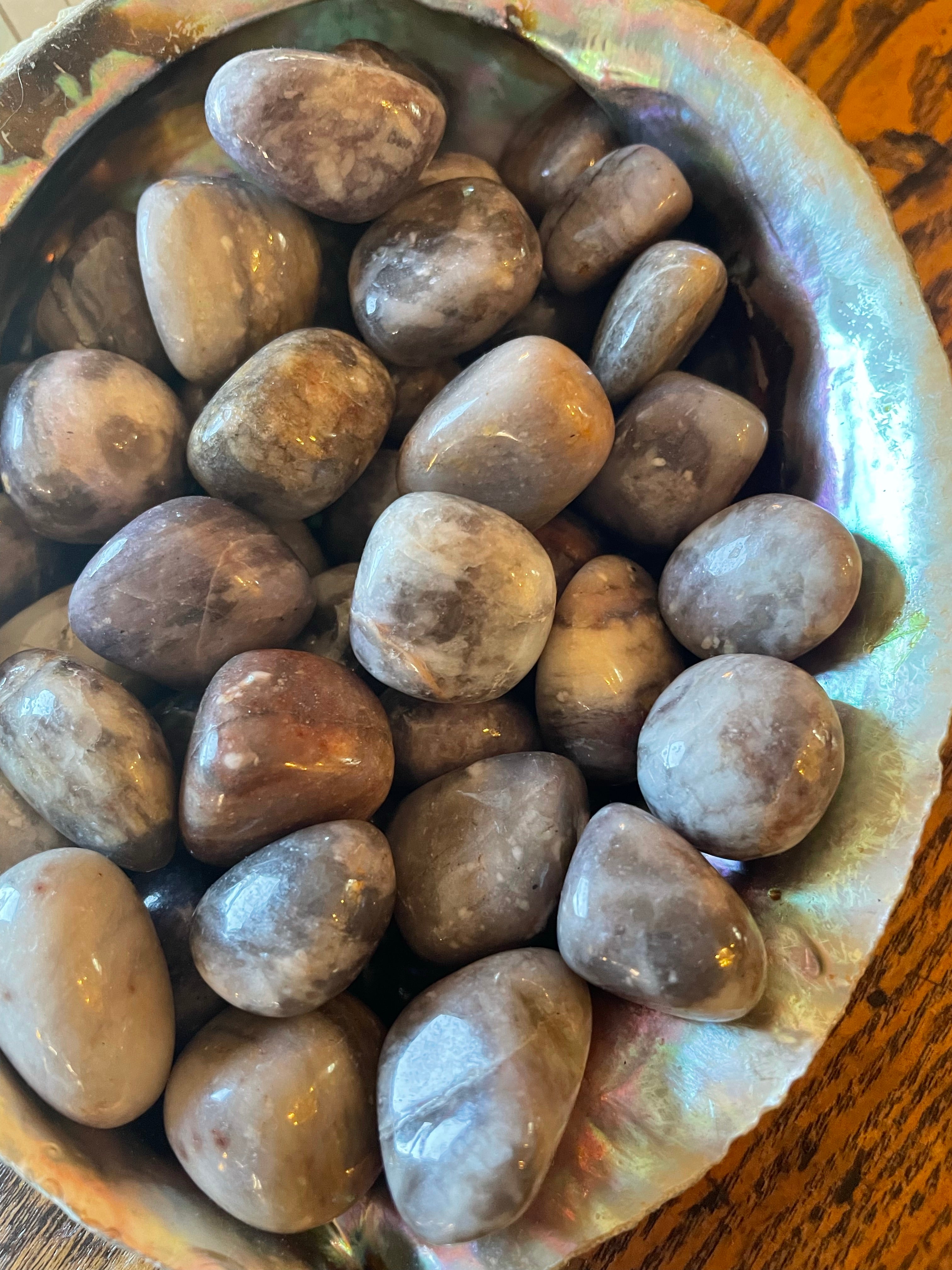 Lepidolite- Tumbled